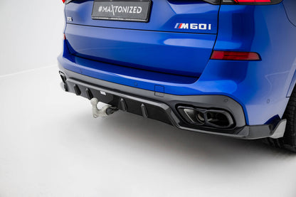 Carbon Heckansatz Diffusor passend für BMW X5 M-Paket G05 FL