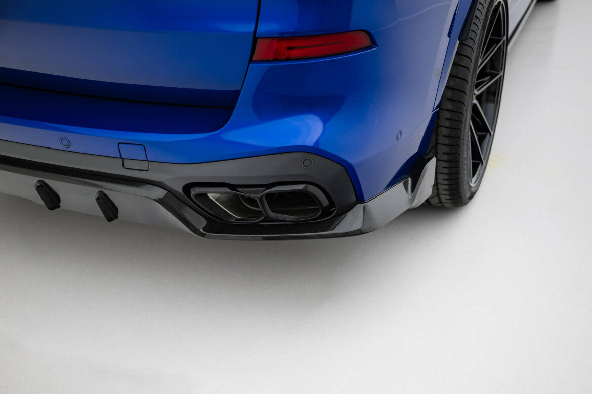 Carbon Heckansatz Diffusor passend für BMW X5 M-Paket G05 FL