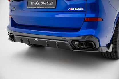 Carbon Heckansatz Diffusor passend für BMW X5 M-Paket G05 FL