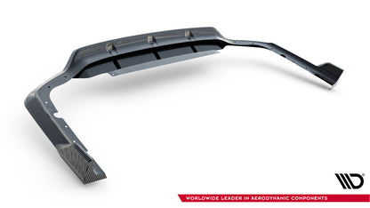 Carbon Heckansatz Diffusor passend für BMW X7 M-Paket G07 FL (ohne AHK)