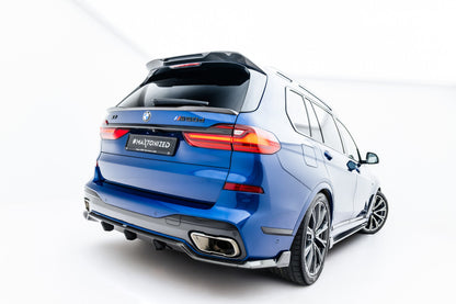 Carbon Heckansatz Diffusor passend für BMW X7 M-Paket G07 / G07 FL mit AHK