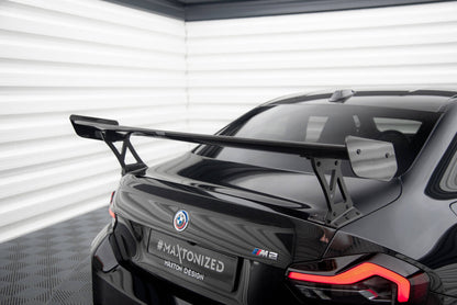 Carbon Heckspoiler Heckflügel +LED passend für BMW M2 G87 / M240i / 2 M-Paket / 2 Standard G42