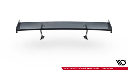 Carbon Heckspoiler Heckflügel mit Schwan Halterung + LED passend für BMW 1er M E82