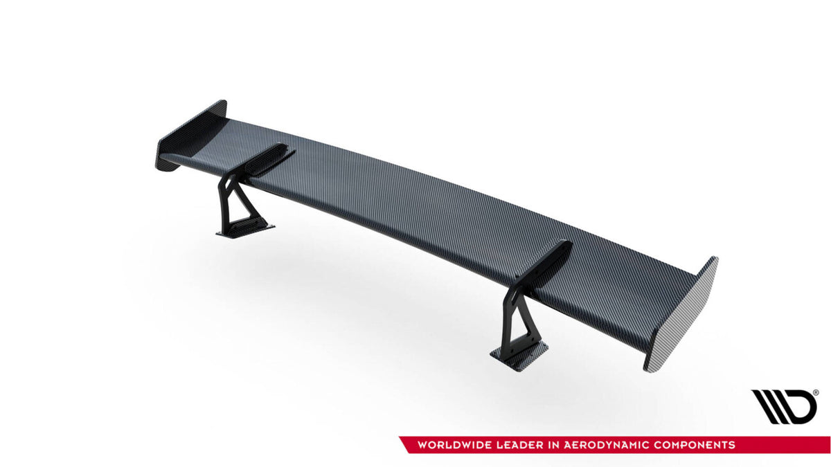 Carbon Heckspoiler Heckflügel mit Schwan Halterung passend für Audi A5 / A5 S-Line / S5 / RS5 Coupe F5 / F5 FL