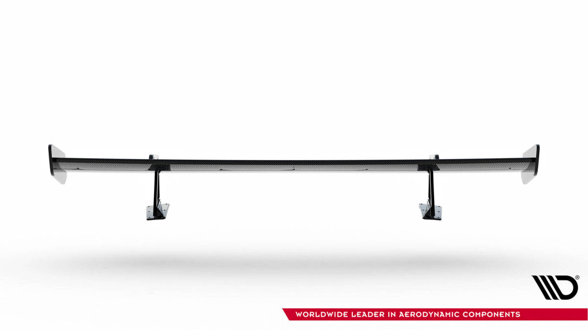 Carbon Heckspoiler Heckflügel mit Schwan Halterung passend für Audi A5 / A5 S-Line / S5 / RS5 Coupe F5 / F5 FL