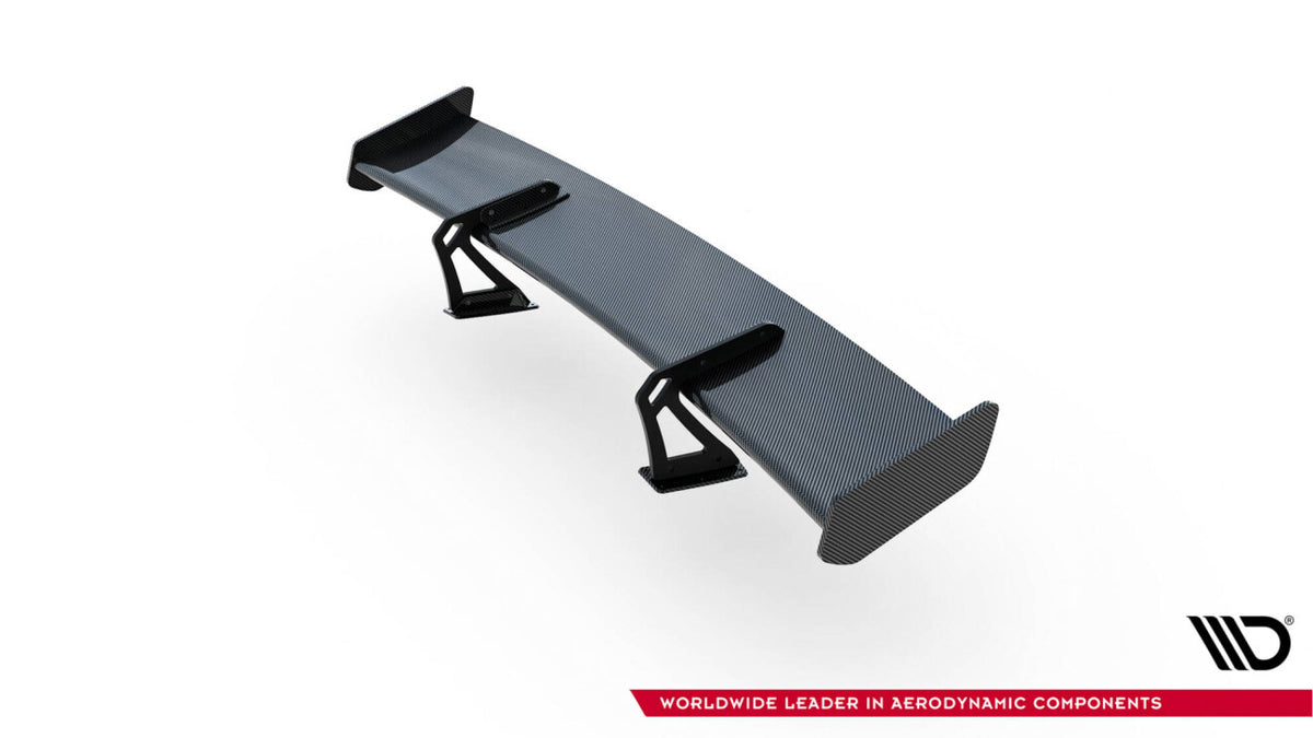 Carbon Heckspoiler Heckflügel mit Schwan Halterung passend für Mercedes CLA Coupe C118 / C118 FL