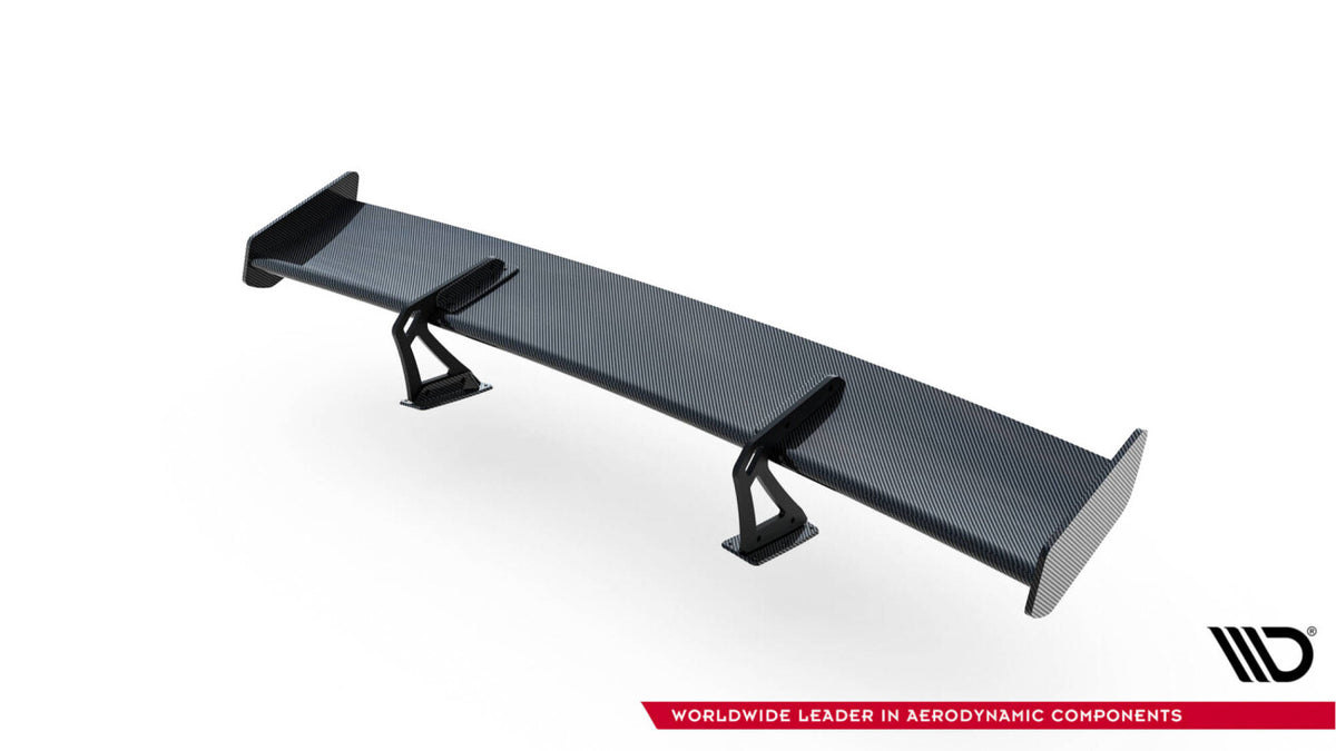 Carbon Heckspoiler Heckflügel mit Schwan Halterung passend für Mercedes CLA Coupe C118 / C118 FL
