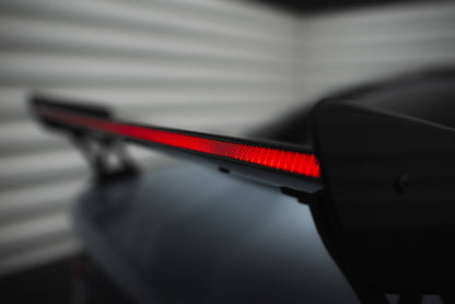 Carbon Heckspoiler Heckflügel Standfuß Außen + LED passend für BMW M3 G80 / M340i G20 / 3 M-Paket G20 / 3 Standard G20
