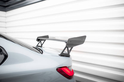 Carbon Heckspoiler Heckflügel Standfuß Außen + LED passend für BMW M3 G80 / M340i G20 / 3 M-Paket G20 / 3 Standard G20