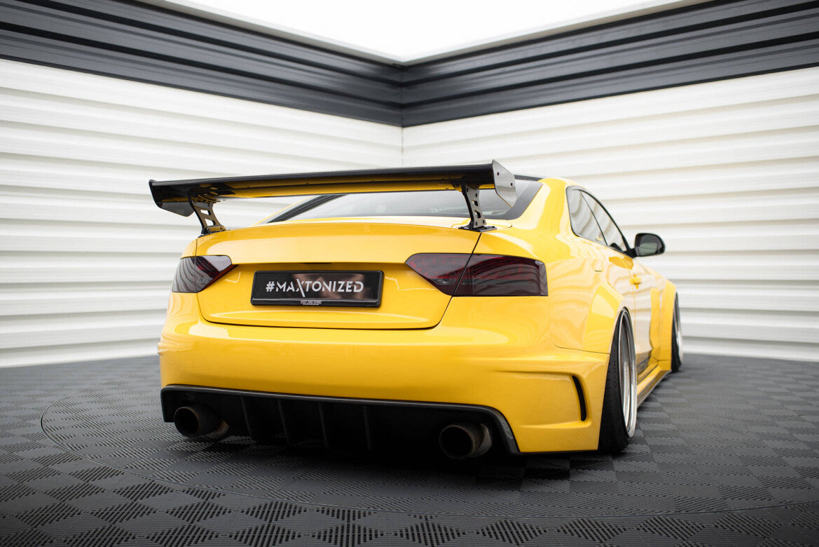 Carbon Heckspoiler Heckflügel Standfuß Außen passend für Audi A5 Coupe 8T