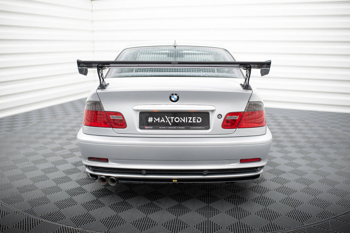 Carbon Heckspoiler Heckflügel Standfuß Außen passend für BMW 3er Coupe E46
