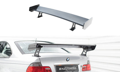 Carbon Heckspoiler Heckflügel Standfuß Außen passend für BMW 3er Coupe E46
