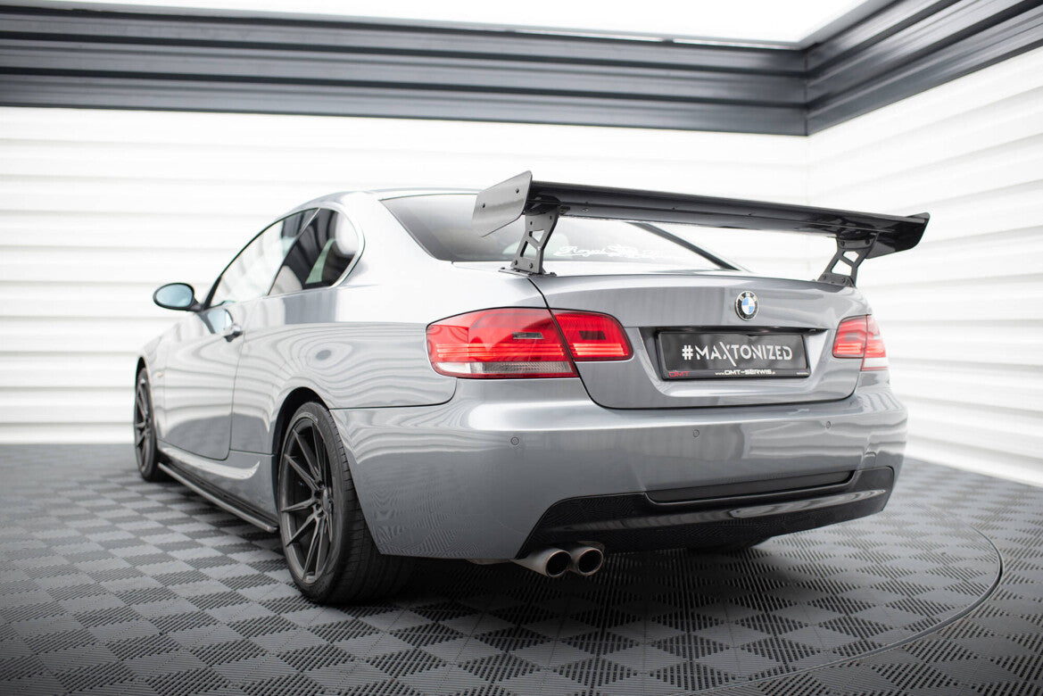 Carbon Heckspoiler Heckflügel Standfuß Außen passend für BMW 3er / M3 Coupe E92