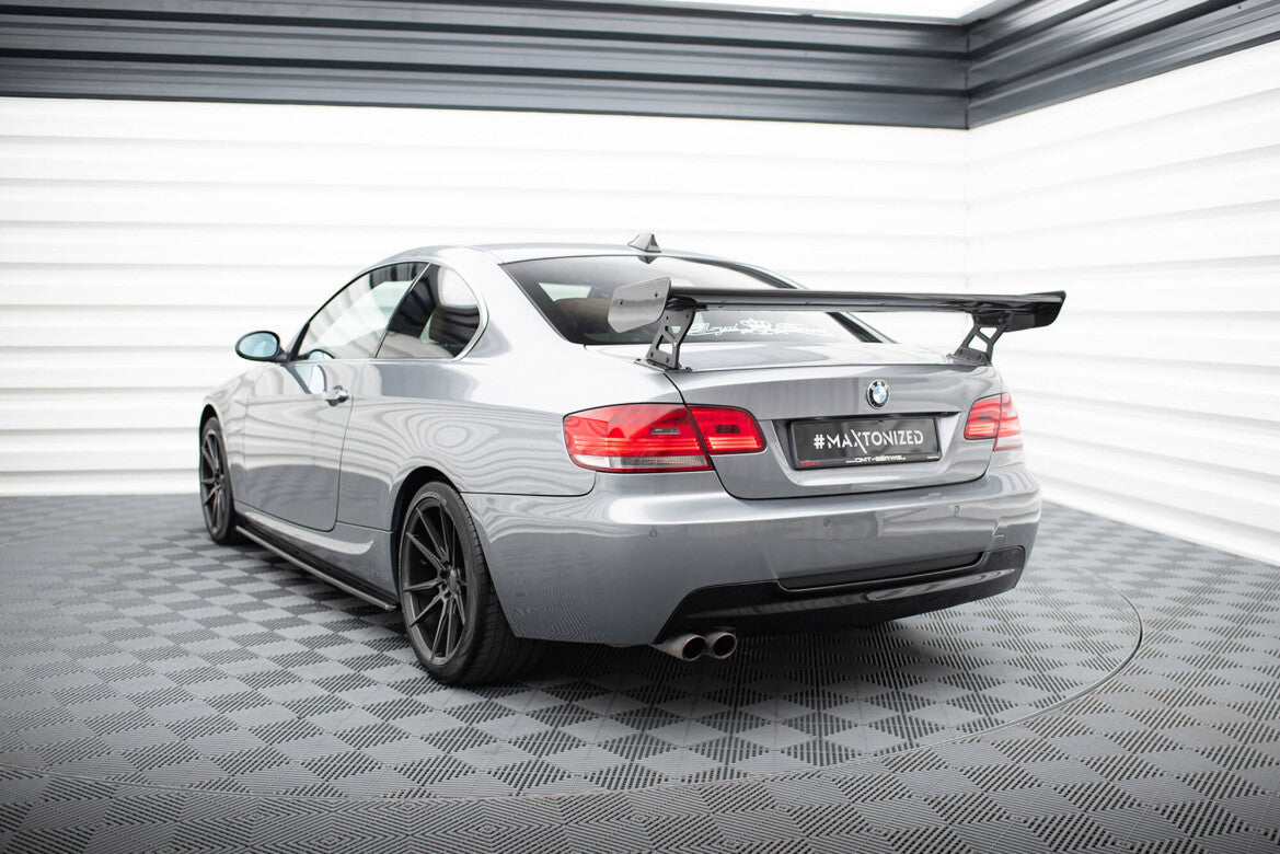 Carbon Heckspoiler Heckflügel Standfuß Außen passend für BMW 3er / M3 Coupe E92