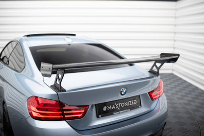 Carbon Heckspoiler Heckflügel Standfuß Außen passend für BMW 4er F32 / 4 F32 M-Paket Coupe