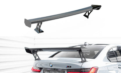 Carbon Heckspoiler Heckflügel Standfuß Außen passend für BMW M3 G80 / M340i G20 / 3 M-Paket G20 / 3 Standard G20