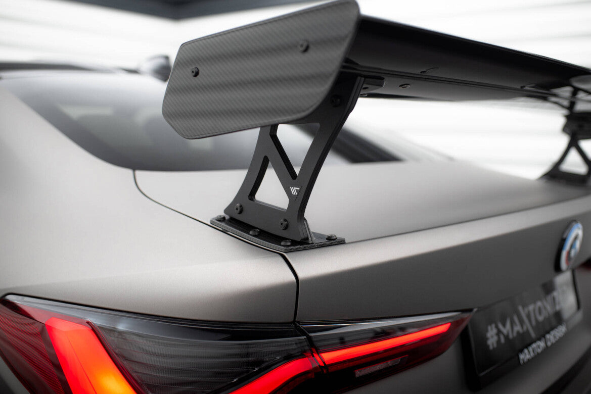Carbon Heckspoiler Heckflügel Standfuß Außen passend für BMW M4 G82 / G82 FL / M440i / 4 M-Paket G22 / G22 FL