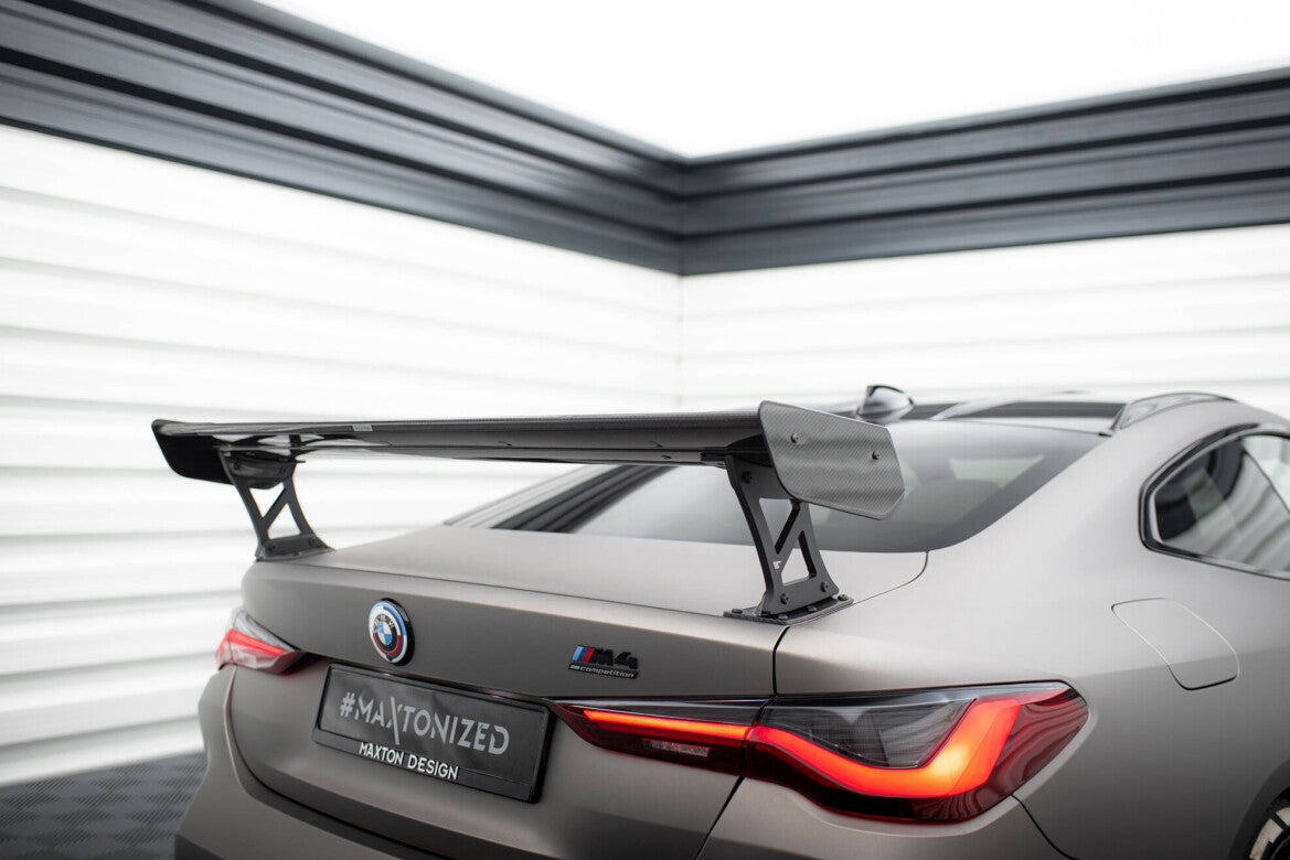 Carbon Heckspoiler Heckflügel Standfuß Außen passend für BMW M4 G82 / G82 FL / M440i / 4 M-Paket G22 / G22 FL
