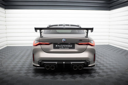 Carbon Heckspoiler Heckflügel Standfuß Außen passend für BMW M4 G82 / G82 FL / M440i / 4 M-Paket G22 / G22 FL