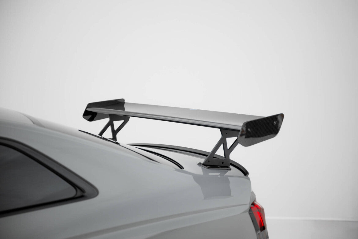 Carbon Heckspoiler Heckflügel Standfuß Außen V.1 passend für Audi A5 / A5 S-Line / S5 / RS5 Coupe F5 / F5 FL