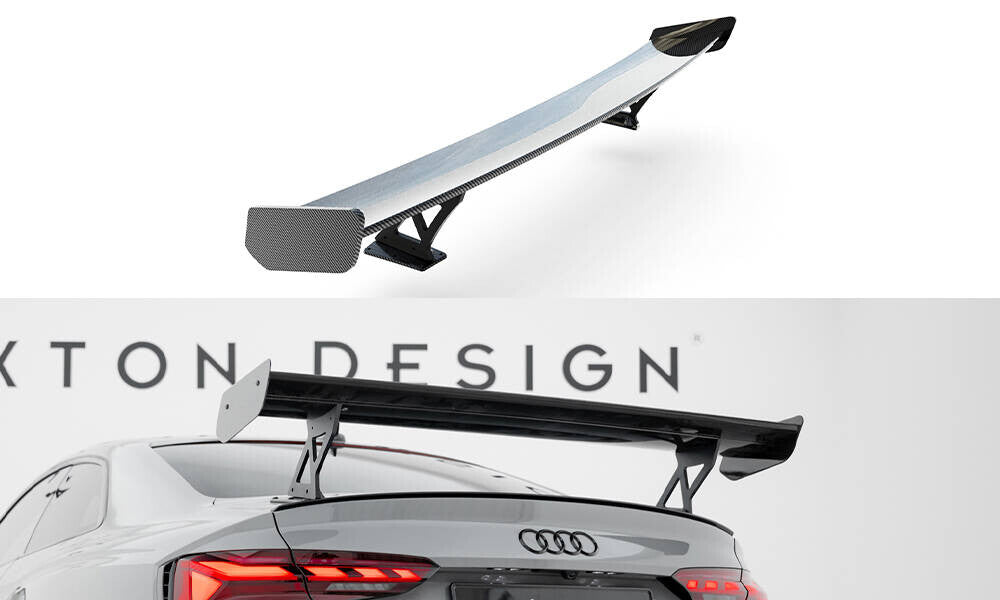 Carbon Heckspoiler Heckflügel Standfuß Außen V.1 passend für Audi A5 / A5 S-Line / S5 / RS5 Coupe F5 / F5 FL