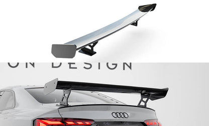 Carbon Heckspoiler Heckflügel Standfuß Außen V.2 passend für Audi A5 / A5 S-Line / S5 / RS5 Coupe F5 / F5 FL