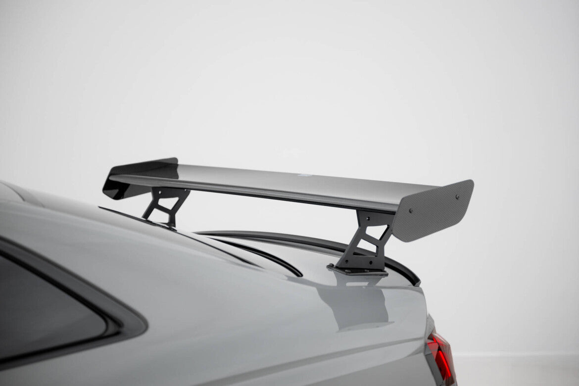 Carbon Heckspoiler Heckflügel Standfuß Außen V.2 passend für Audi A5 / A5 S-Line / S5 / RS5 Coupe F5 / F5 FL