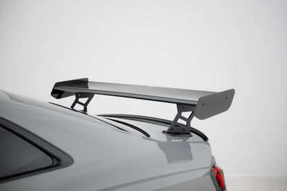 Carbon Heckspoiler Heckflügel Standfuß Außen V.2 passend für Audi A5 / A5 S-Line / S5 / RS5 Coupe F5 / F5 FL