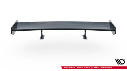 Carbon Heckspoiler Heckflügel Standfuß Innen + LED passend für BMW 3er Coupe E46