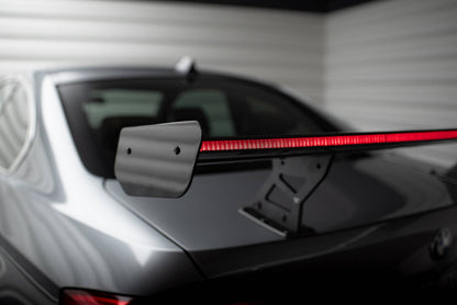 Carbon Heckspoiler Heckflügel Standfuß Innen + LED passend für BMW 3er / M3 Coupe E92