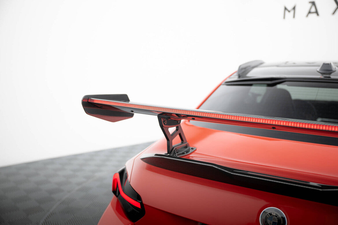 Carbon Heckspoiler Heckflügel Standfuß Innen + LED passend für BMW M2 G87