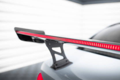 Carbon Heckspoiler Heckflügel Standfuß Innen + LED passend für BMW M3 G80 / M340i G20 / 3 M-Paket G20 / 3 Standard G20