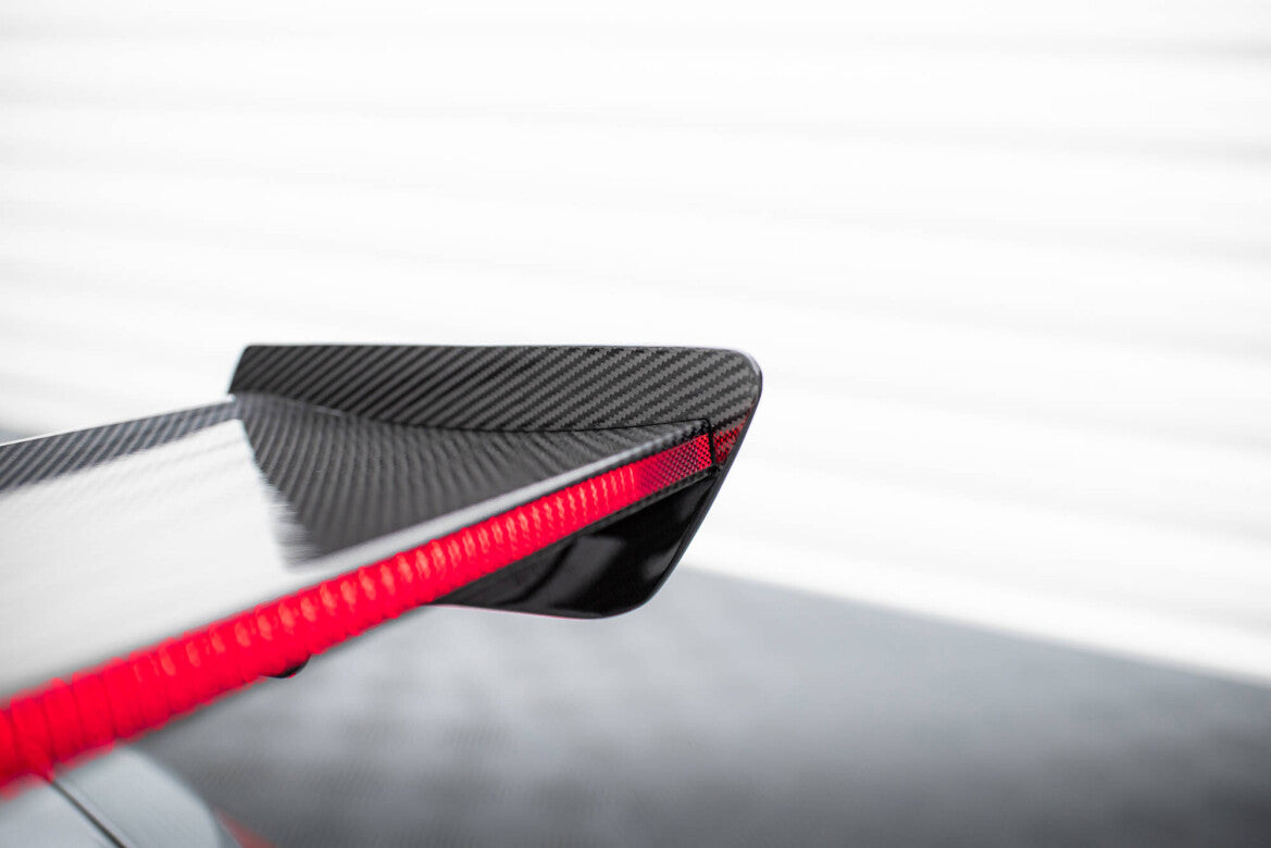 Carbon Heckspoiler Heckflügel Standfuß Innen + LED passend für BMW M3 G80 / M340i G20 / 3 M-Paket G20 / 3 Standard G20
