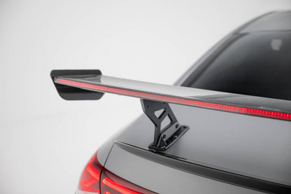 Carbon Heckspoiler Heckflügel Standfuß Innen + LED passend für Mercedes CLA Coupe C118 / C118 FL