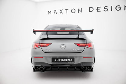 Carbon Heckspoiler Heckflügel Standfuß Innen + LED passend für Mercedes CLA Coupe C118 / C118 FL