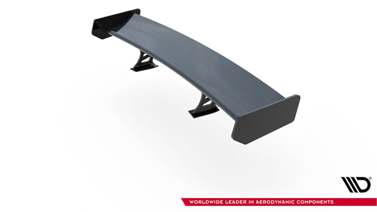 Carbon Heckspoiler Heckflügel Standfuß Innen passend für Audi A5 Coupe 8T