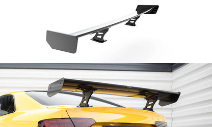 Carbon Heckspoiler Heckflügel Standfuß Innen passend für Audi A5 Coupe 8T