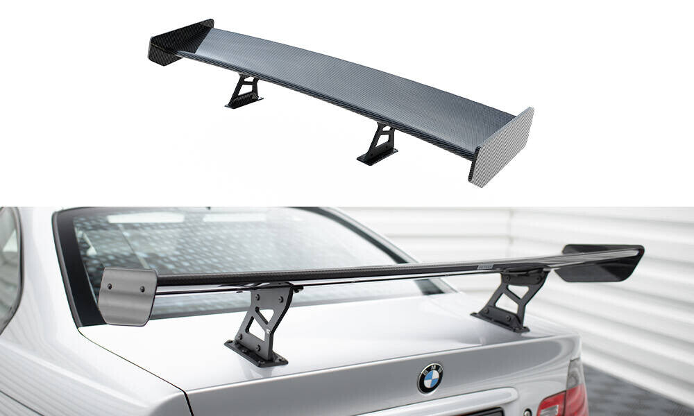 Carbon Heckspoiler Heckflügel Standfuß Innen passend für BMW 3er Coupe E46