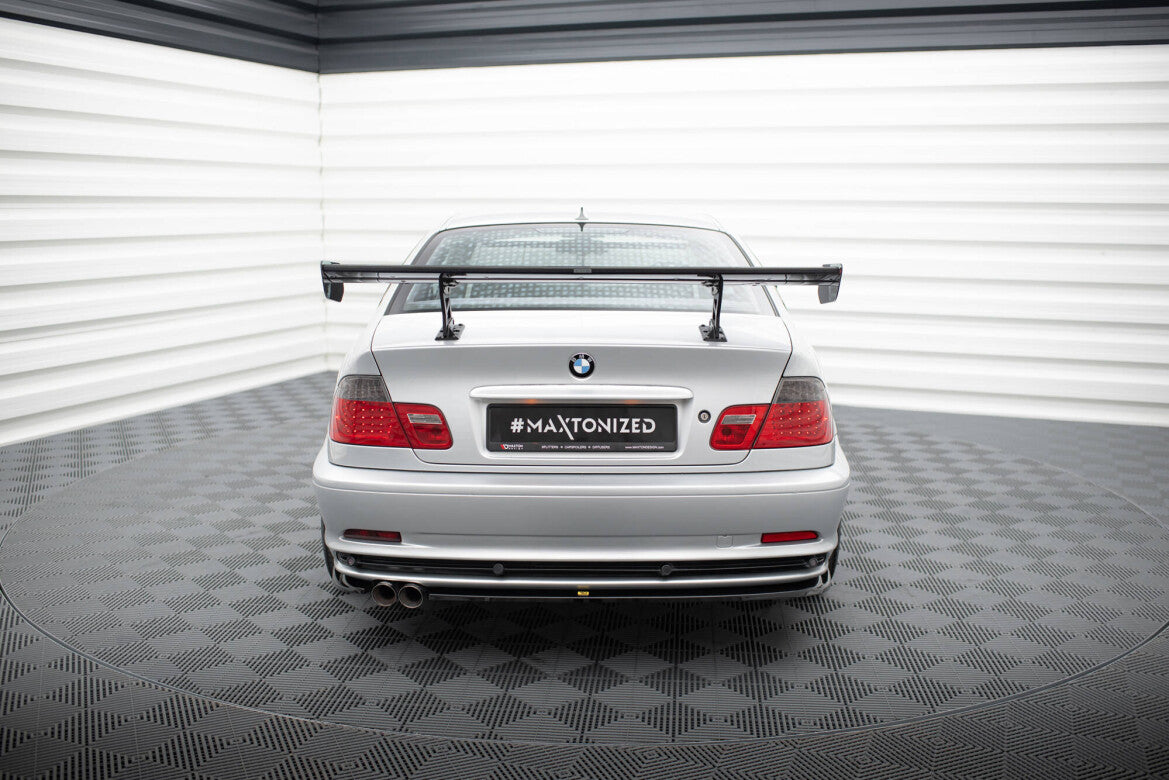 Carbon Heckspoiler Heckflügel Standfuß Innen passend für BMW 3er Coupe E46