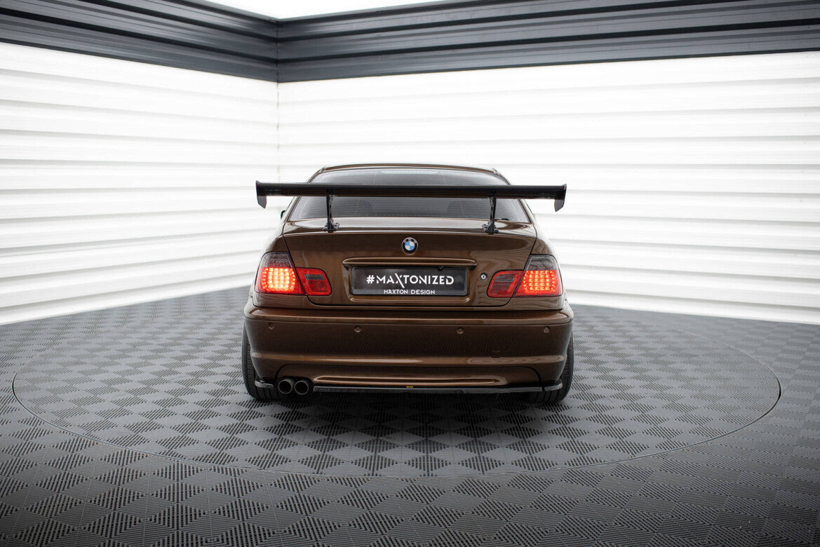 Carbon Heckspoiler Heckflügel Standfuß Innen passend für BMW 3er Coupe E46