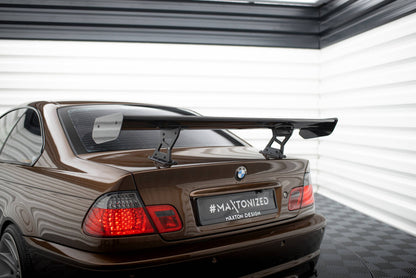 Carbon Heckspoiler Heckflügel Standfuß Innen passend für BMW 3er Coupe E46