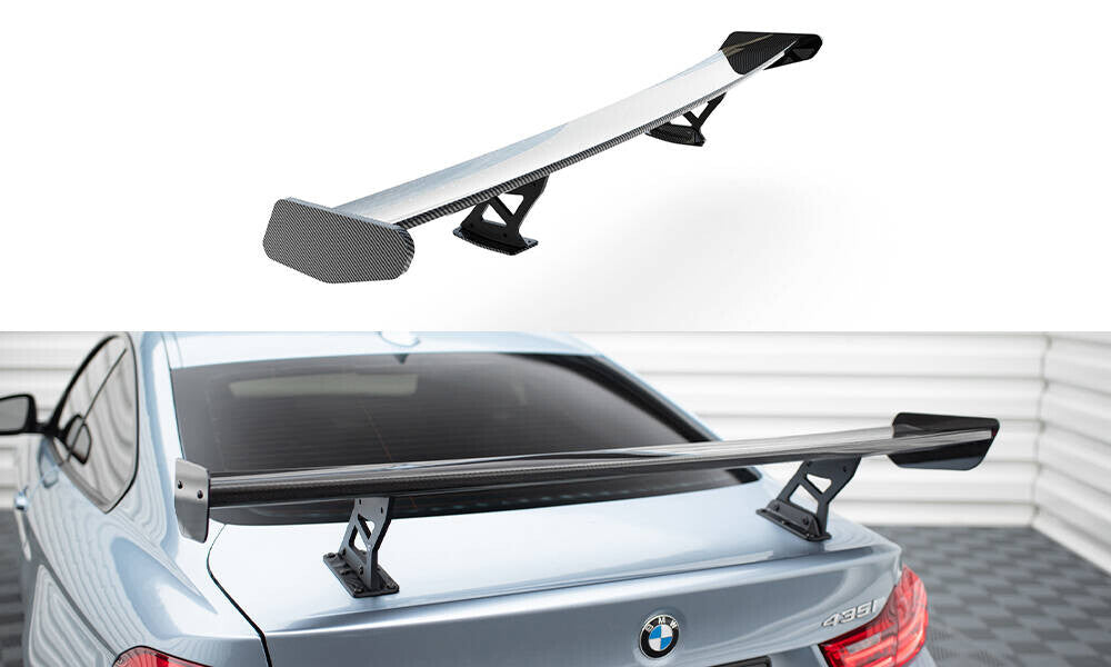 Carbon Heckspoiler Heckflügel Standfuß Innen passend für BMW 4er F32 / 4 F32 M-Paket Coupe