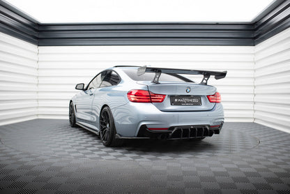 Carbon Heckspoiler Heckflügel Standfuß Innen passend für BMW 4er F32 / 4 F32 M-Paket Coupe