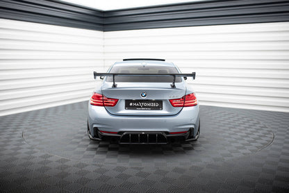 Carbon Heckspoiler Heckflügel Standfuß Innen passend für BMW 4er F32 / 4 F32 M-Paket Coupe