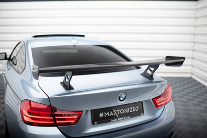 Carbon Heckspoiler Heckflügel Standfuß Innen passend für BMW 4er F32 / 4 F32 M-Paket Coupe