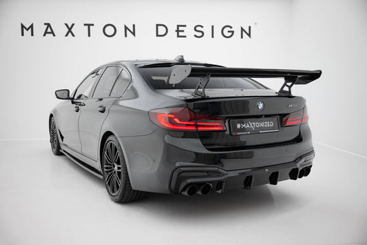 Carbon Heckspoiler Heckflügel Standfuß Innen passend für BMW 5er / M5 Limousine G30 / F90