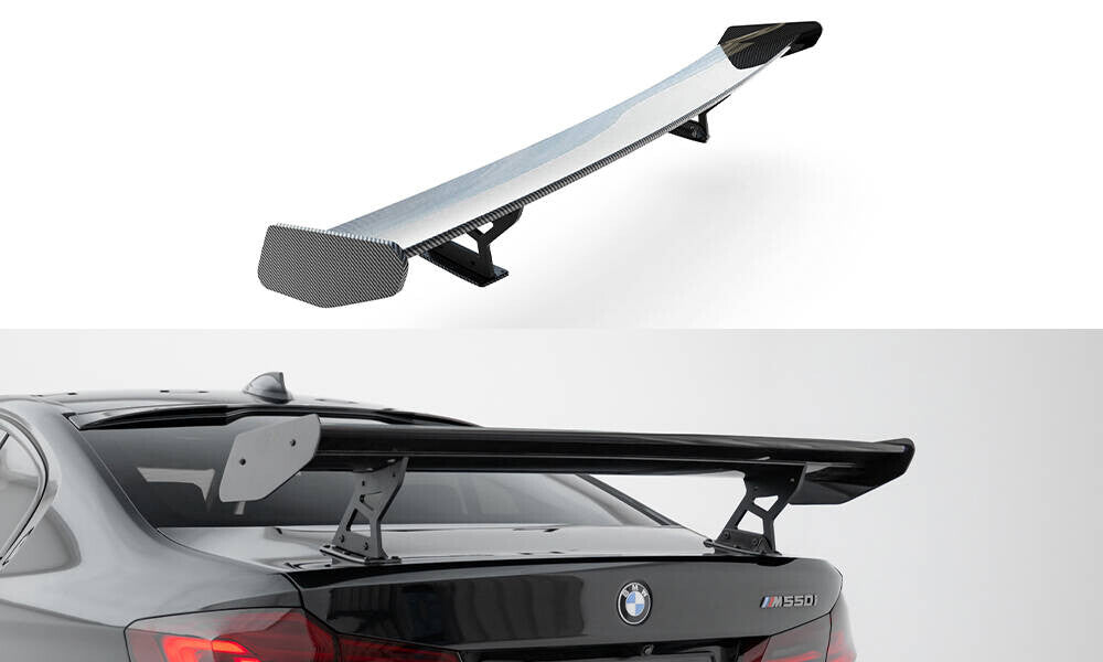 Carbon Heckspoiler Heckflügel Standfuß Innen passend für BMW 5er / M5 Limousine G30 / F90