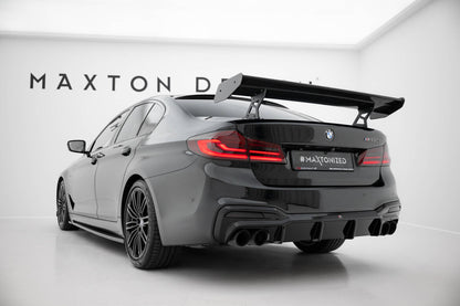 Carbon Heckspoiler Heckflügel Standfuß Innen passend für BMW 5er / M5 Limousine G30 / F90