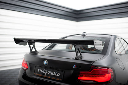 Carbon Heckspoiler Heckflügel Standfuß Innen passend für BMW M2 F87 / 2 / 2 M-Paket F22