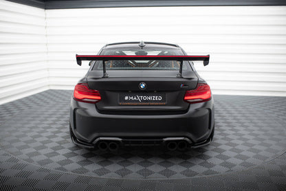 Carbon Heckspoiler Heckflügel Standfuß Innen passend für BMW M2 F87 / 2 / 2 M-Paket F22
